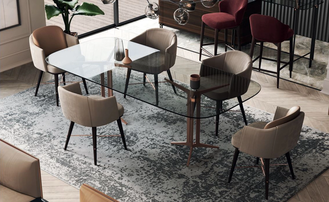 Sensatu Mesa de Jantar FLAMINGO